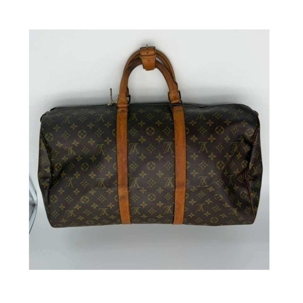 Louis Vuitton Keepall 50 Monogram Duffle Bag Travel LV‎ Authentic Style Vintage